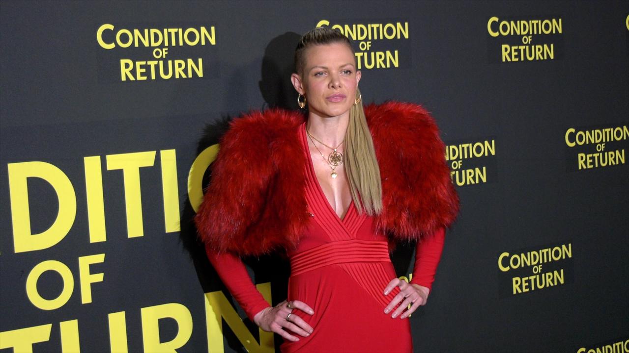 Angel McCord 'Condition of Return' Los Angeles Premiere Red Carpet