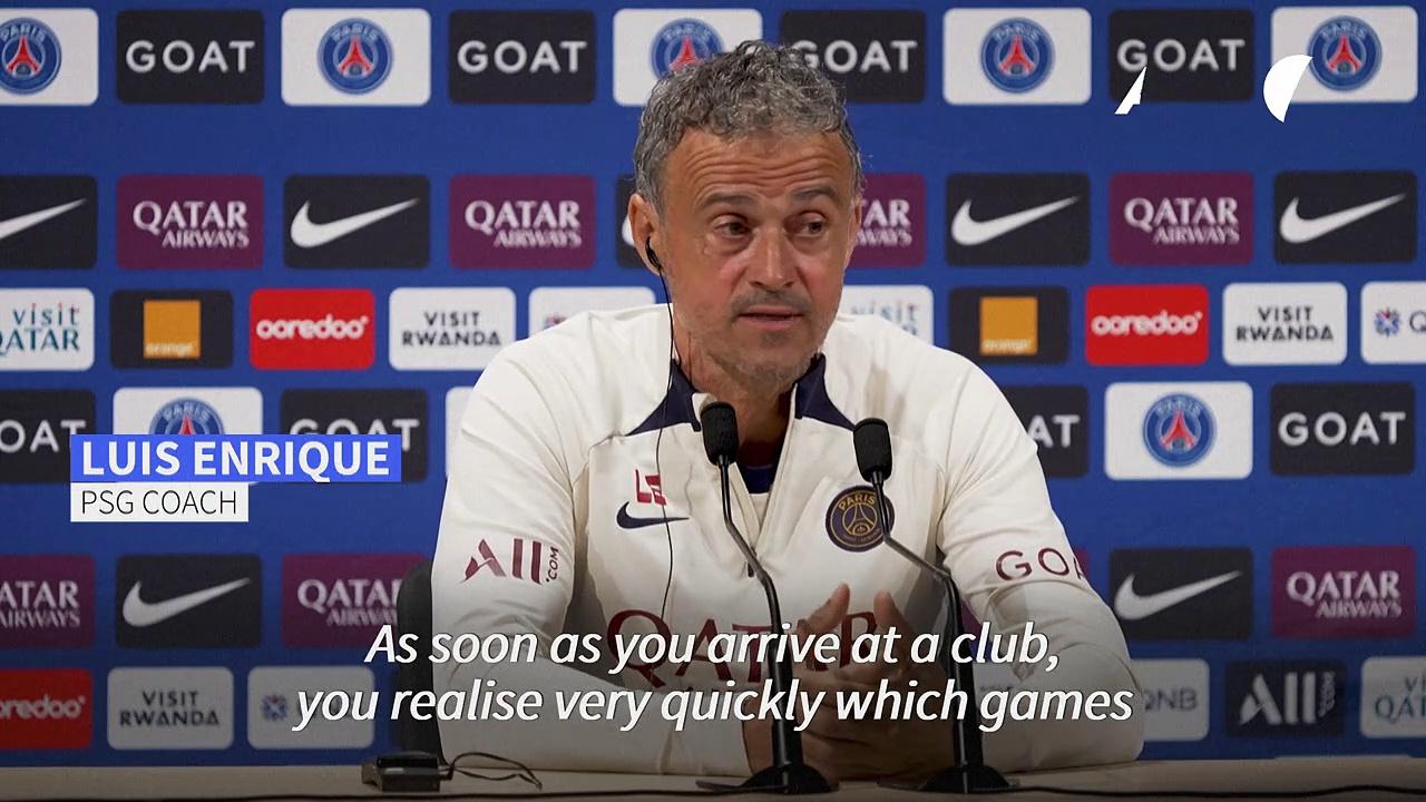 PSG v Marseille, 'one of the biggest games of the season' says Enrique