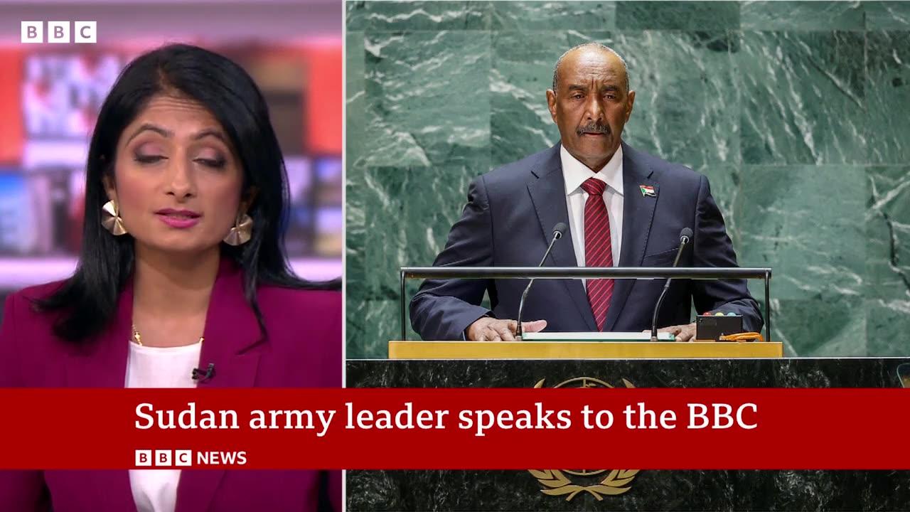 Sudan army chief claims he's ready for peace talks – BBC News