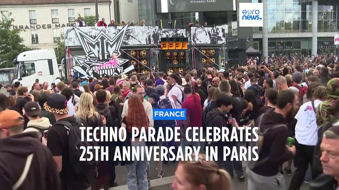 Techno Parade celebrates its 25th anniversary in Paris