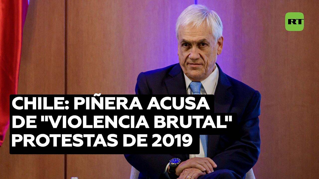 "Golpe de Estado no tradicional": Piñera habla del estallido social de 2019 y desata críticas