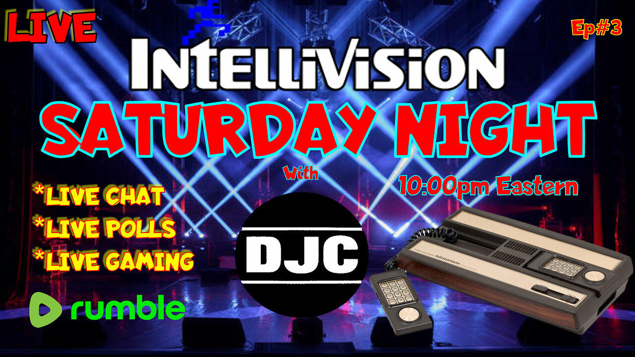 INTELLIVISION - SATURDAY NIGHT - Live Gaming Ep#3
