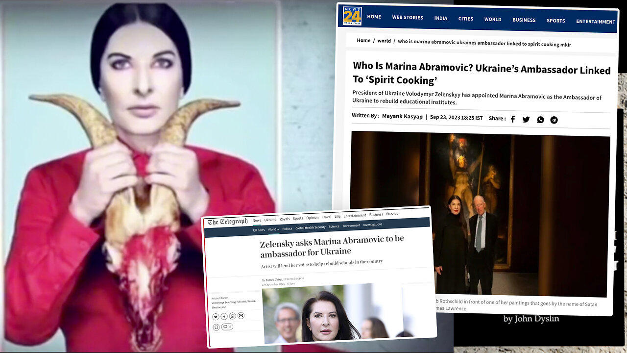 Marina Abramović | Why Did Volodymyr Zelenskyy Name Abramovic As An Ambassador to Ukraine? What Is the Connection Between John 