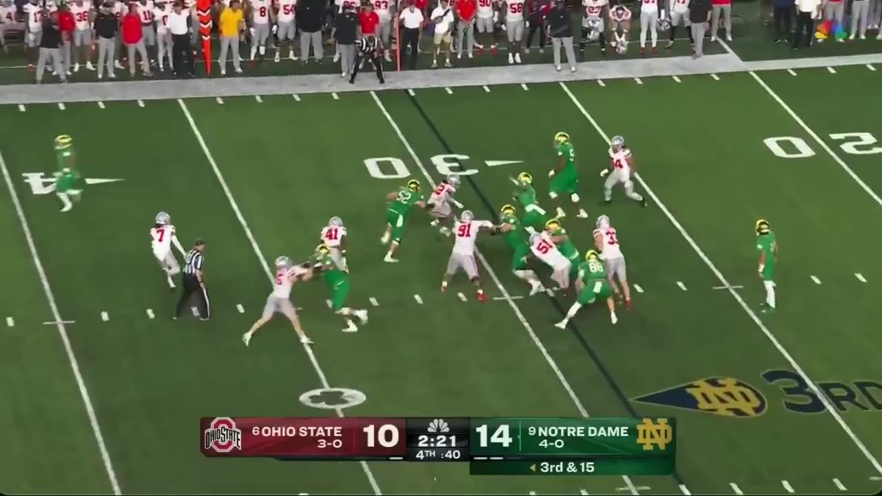 Ohio State vs Notre Dame THRILLING Ending | 2023 College Football