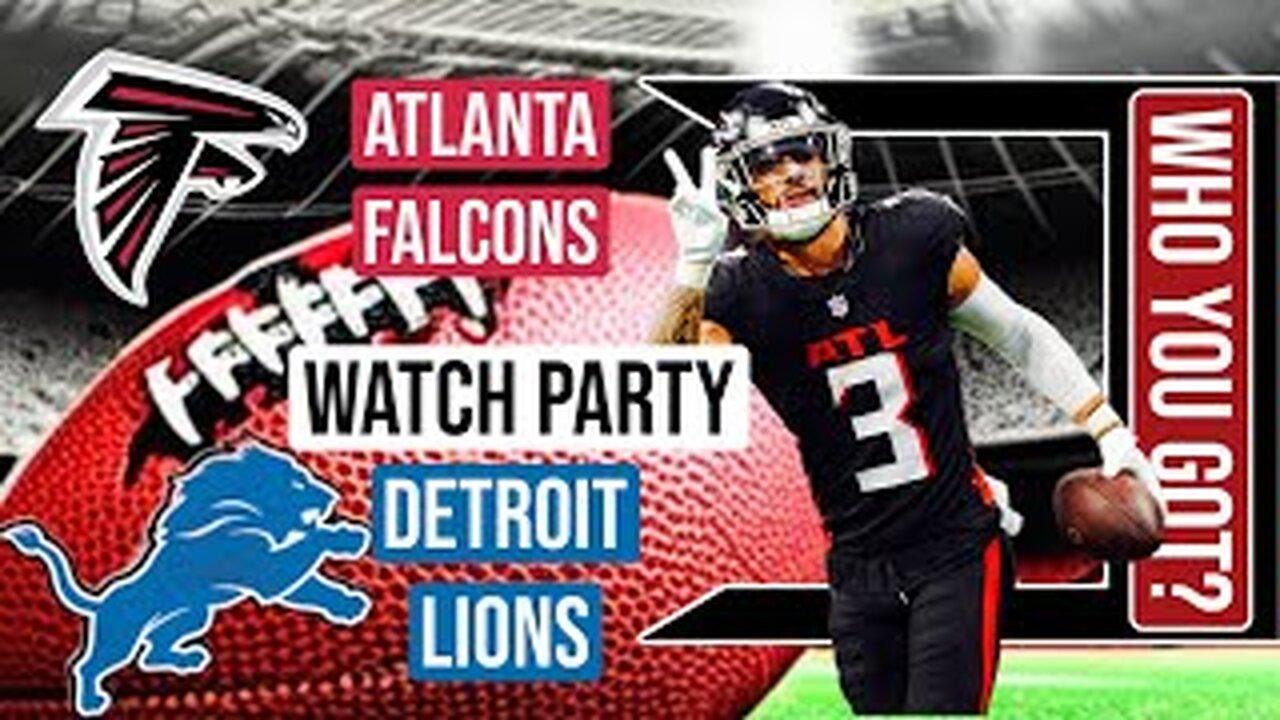 Atlanta Falcons vs Detroit Lions Live Stream Watch Party:  NFL 2023 Season Game 3