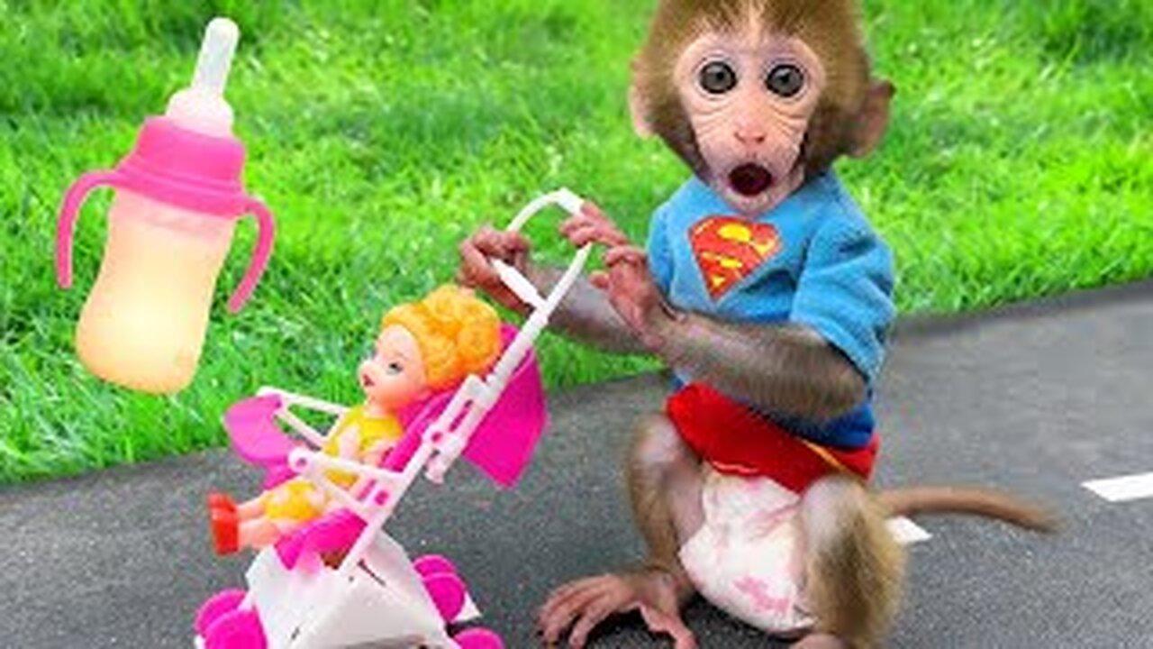 Cutest monkey baby Video - Cutest Animal Baby Moments lovely - Cutest Animals on Earth #9