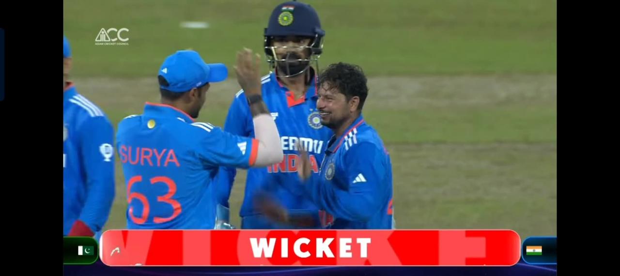 India wins against Pakistan in the Asia cup 2023