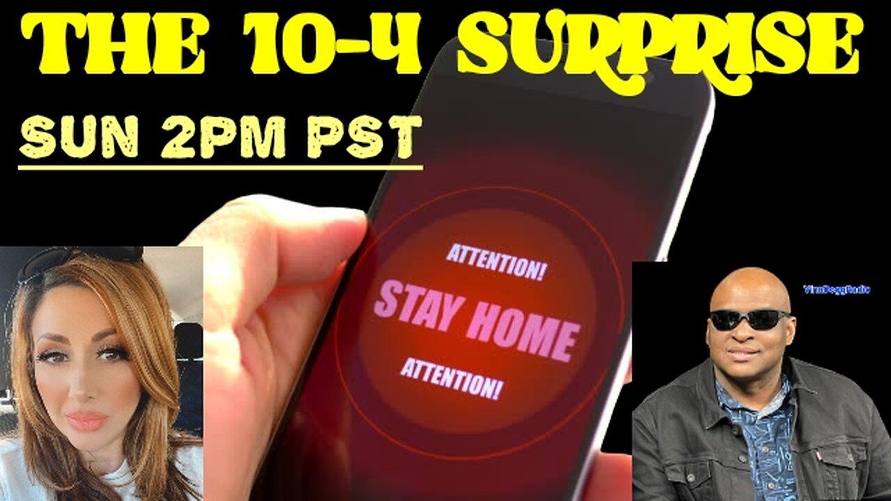 THE MARBERG 10-4 SUPRISE TODAY AT 2PM PST