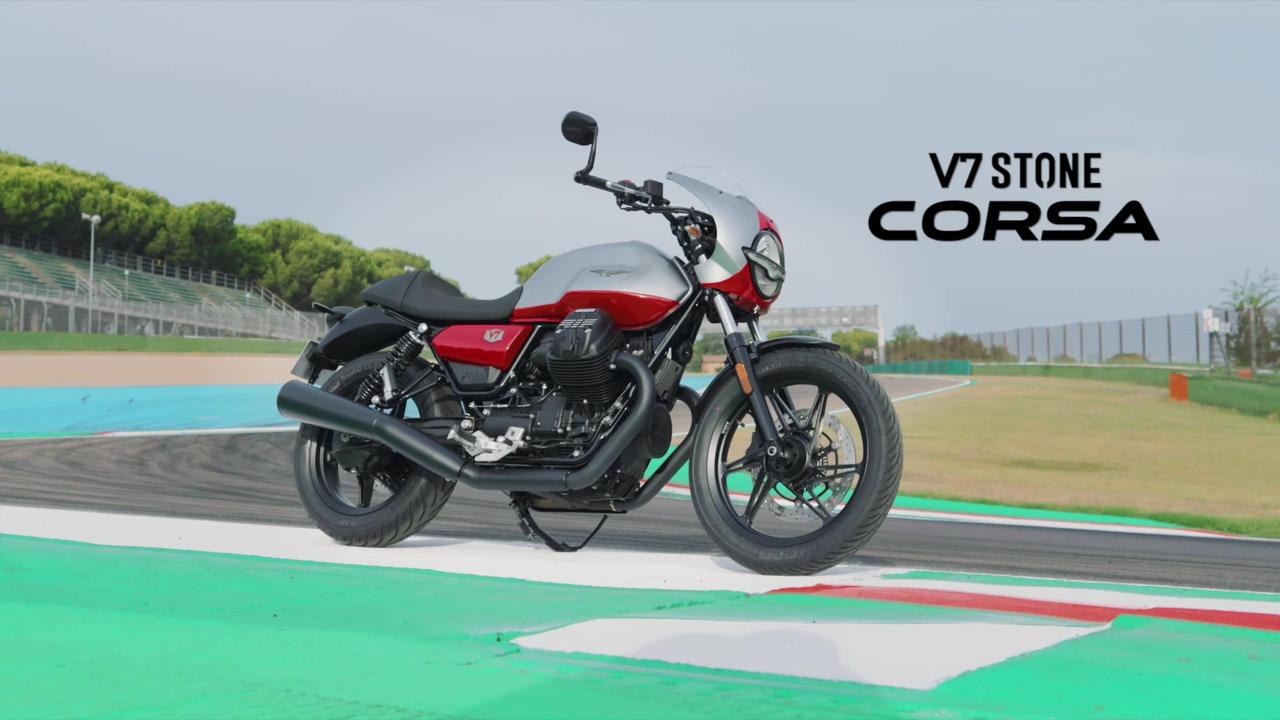 Moto Guzzi V7 Stone Corsa Trailer