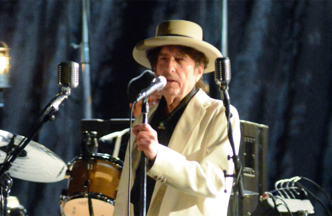 Bob Dylan made a surprise appearance at Farm Aid at the weekend