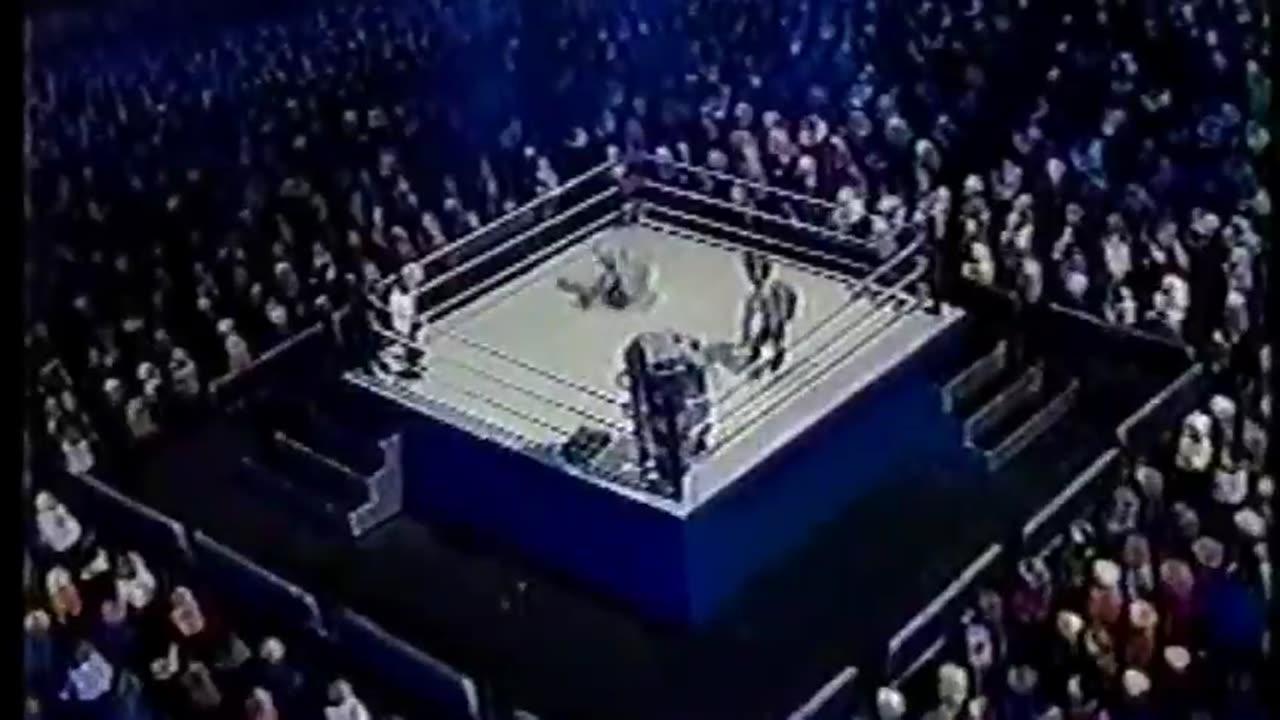 Stone Cold vs Vince McMahon on Celebrity Deathmatch, 1998.