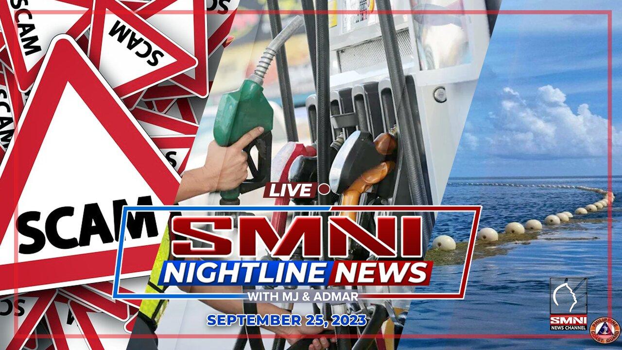 SMNI Nightline News with Admar Vilando & MJ Mondejar | September 25, 2023