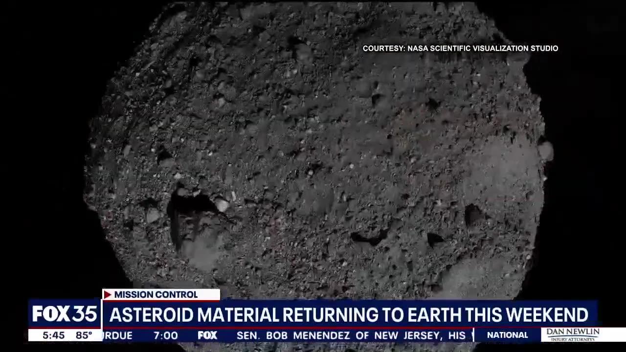 NASA's Asteroid Sample returning to Earth