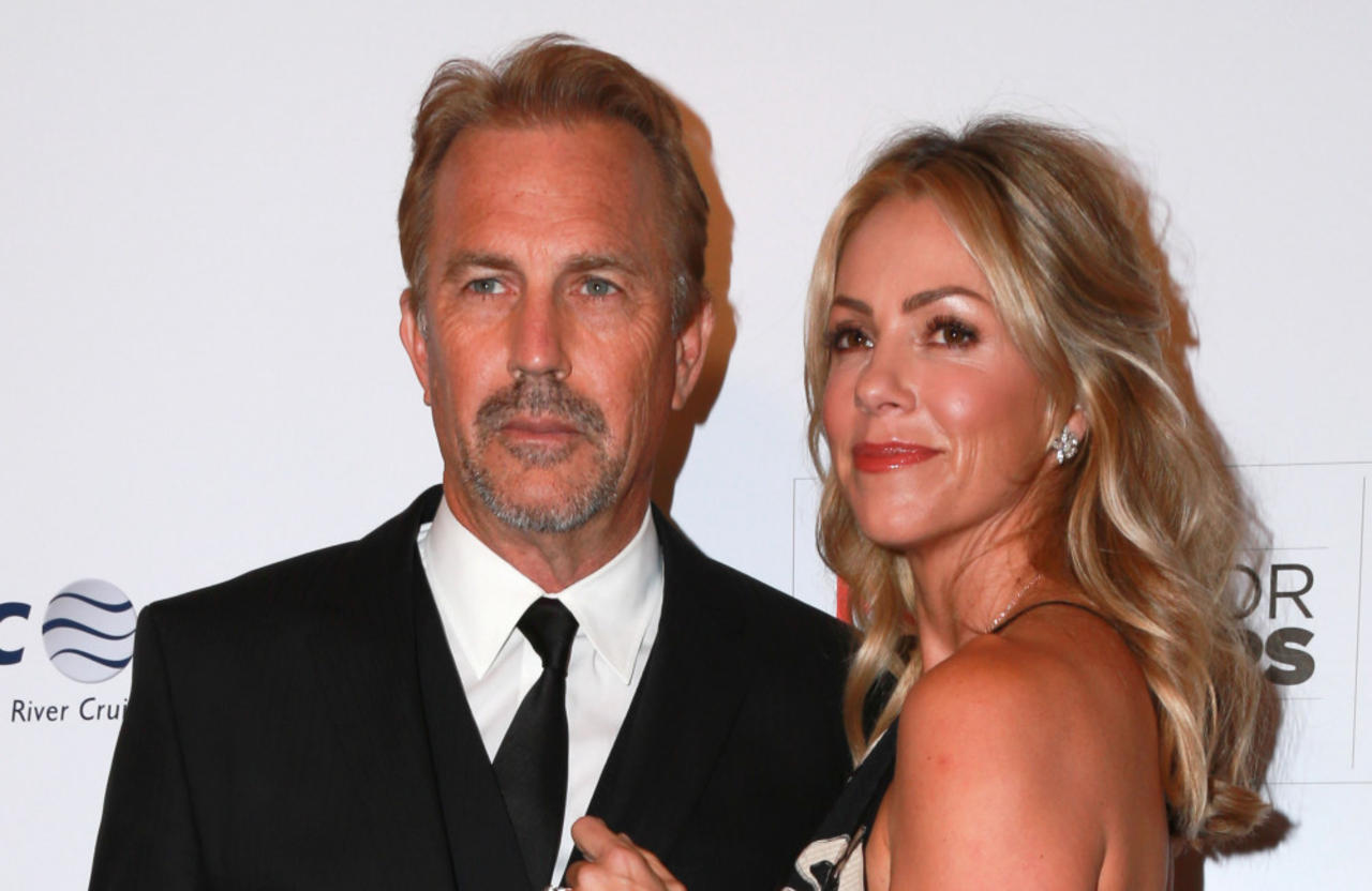 Kevin Costner and Christine Baumgartner are 'on speaking terms' after divorce