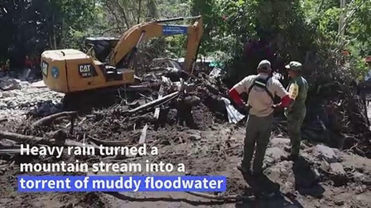Cleanup underway after at least eight killed in Mexico flash flood