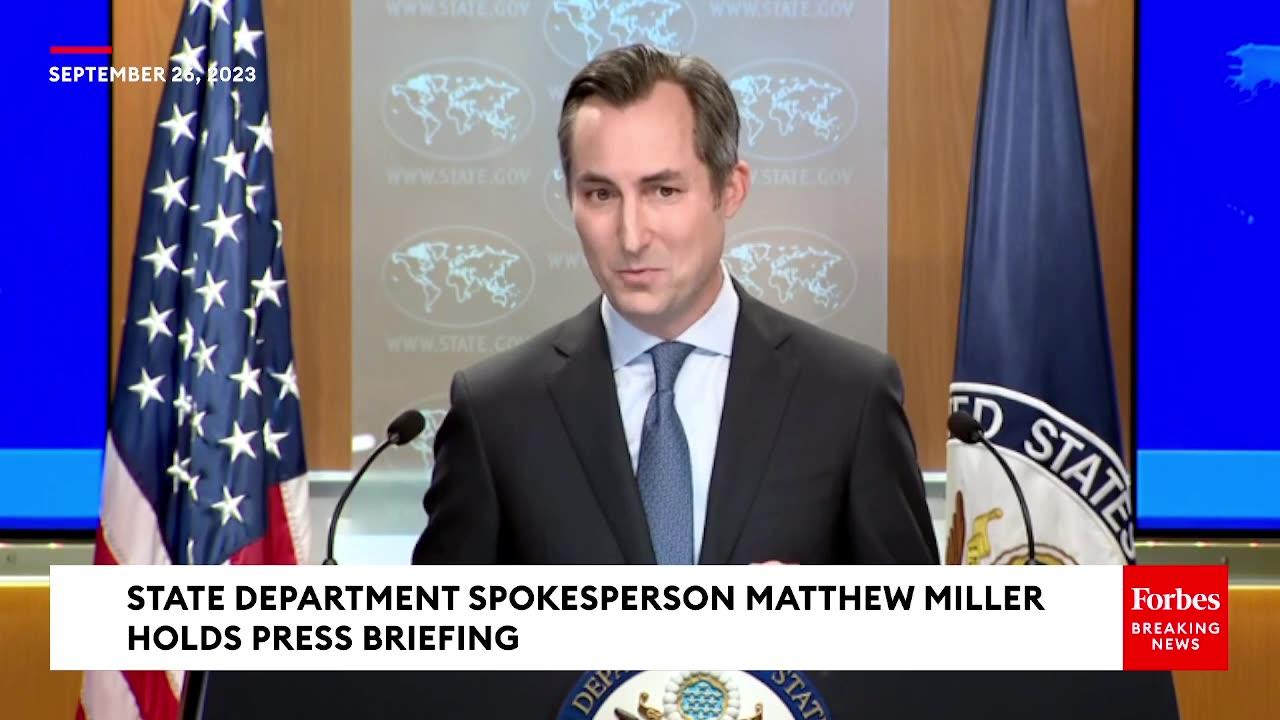 State Dept Holds Press Briefing After Ukraine Claims It Killed Commander Of Russia's Black Sea Fleet