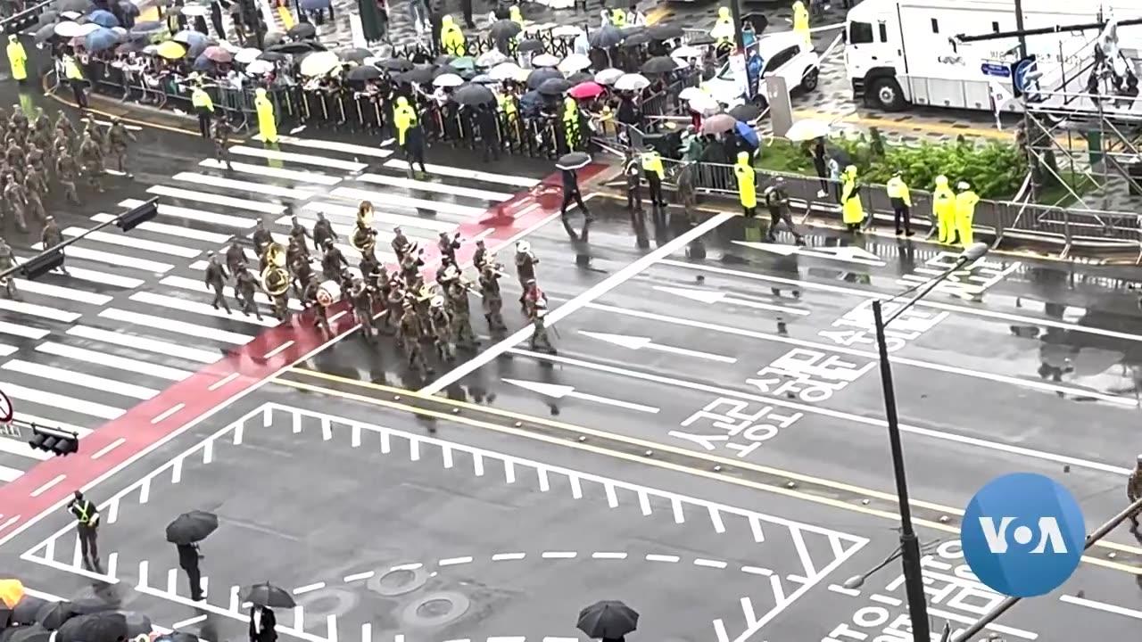 South Korea Holds Rare Military Parade Amid North Korean Threats