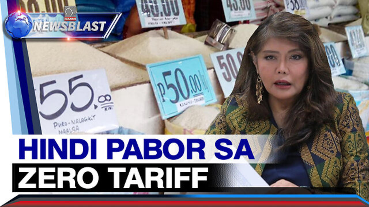 Sen. Imee, naniwala na hindi aaprubahan ni PBBM ang panukalang babaan ang taripa inaangkat na bigas