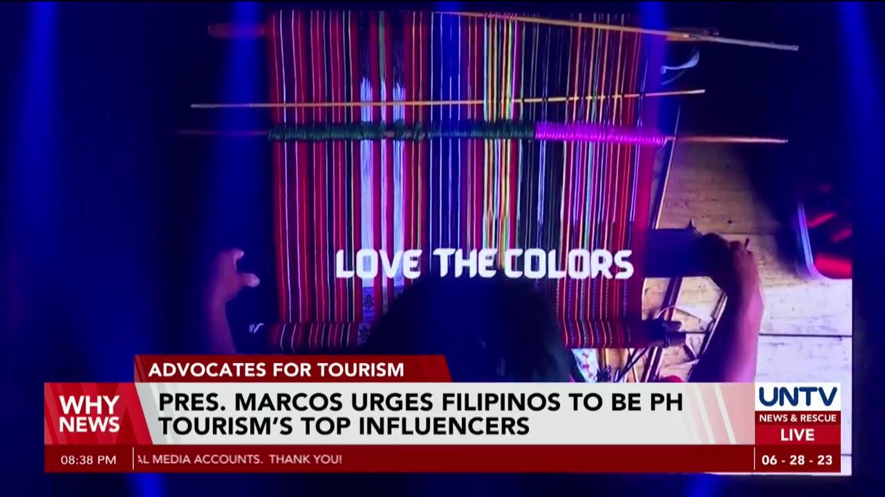 0:03 / 1:33   PBBM urges Filipinos to be top influencers for PH tourism