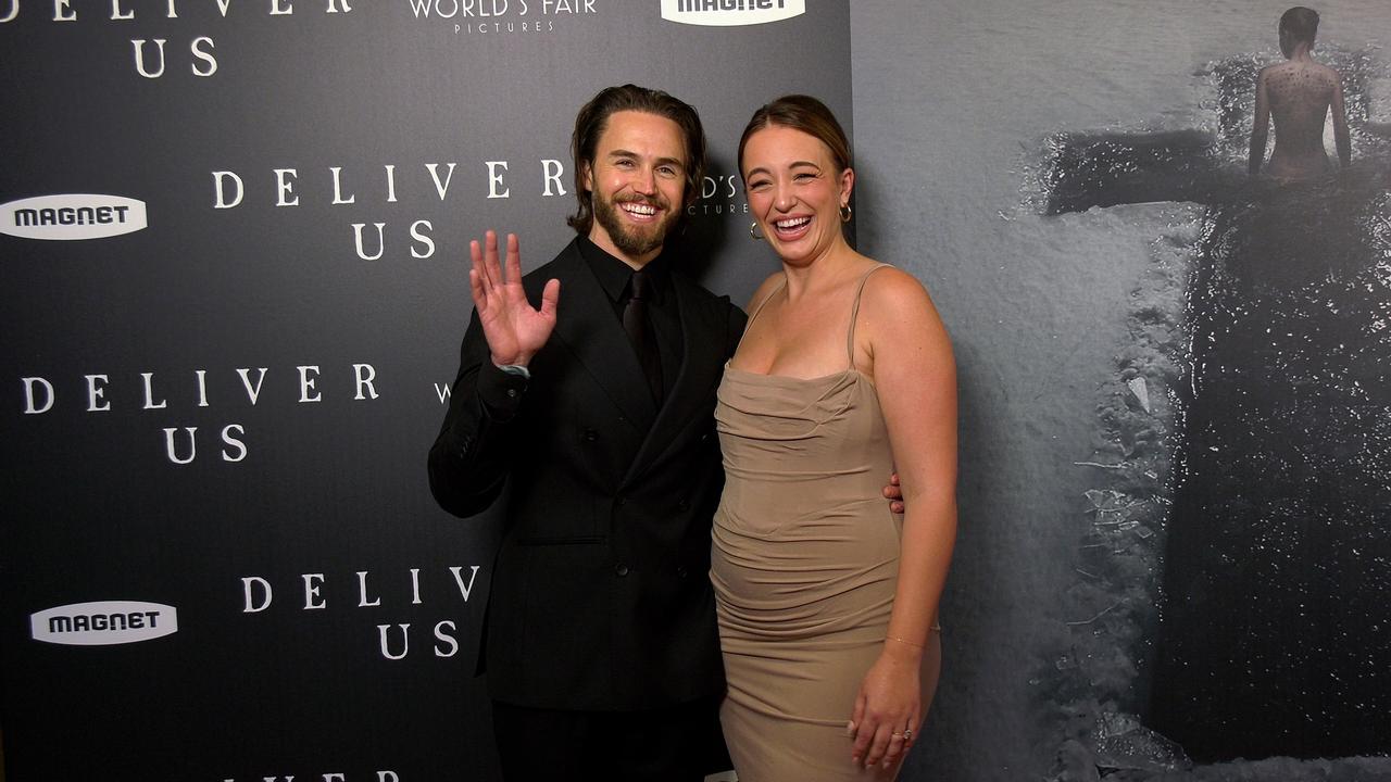 Lee Roy Kunz and Ash Jeeves 'Deliver Us' Los Angeles Premiere Red Carpet Arrivals
