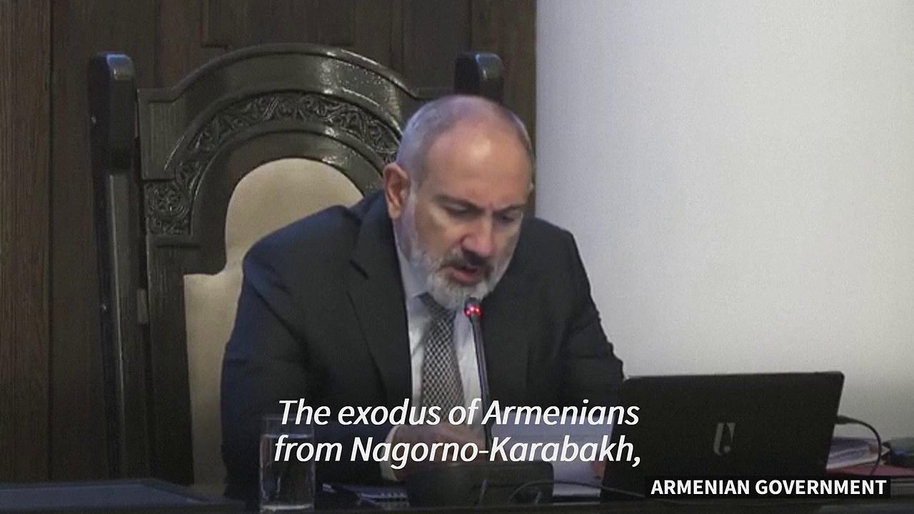 Soon to be 'no Armenians left in Nagorno-Karabakh', says Armenian Prime Minister Pashinyan