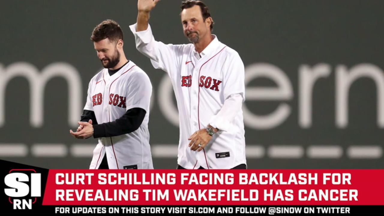 Curt Schilling Facing Backlash For Revealing Tim Wakefield Has Cancer