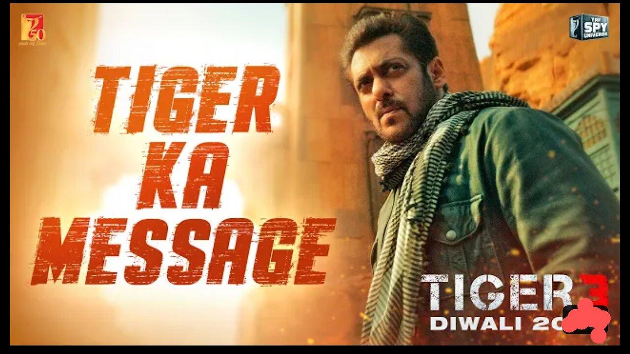 Tiger Ka Message | Tiger 3 | Salman khan, Katrina Kaif , Manesh Sharma