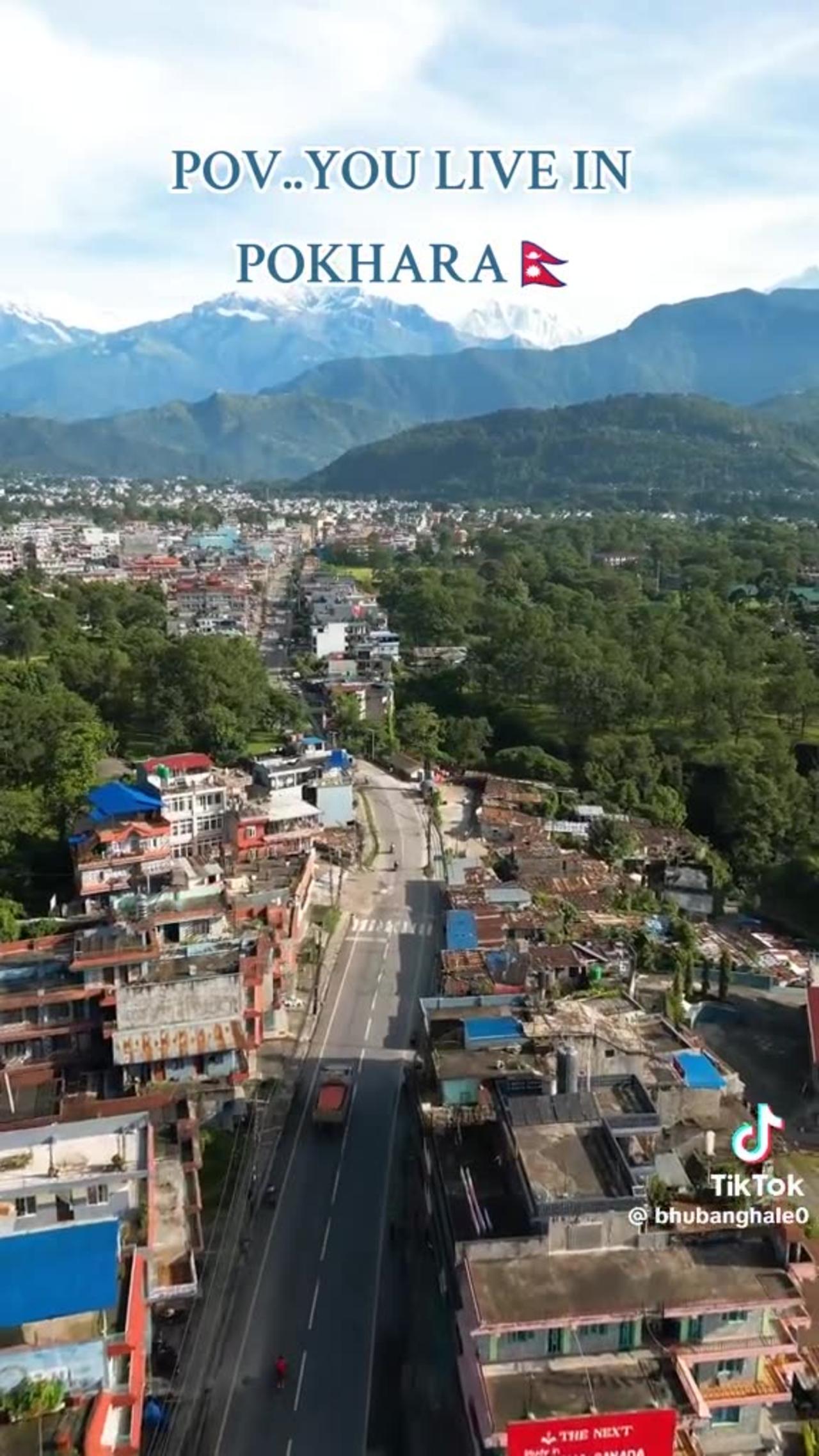 Pokhara city Nepal