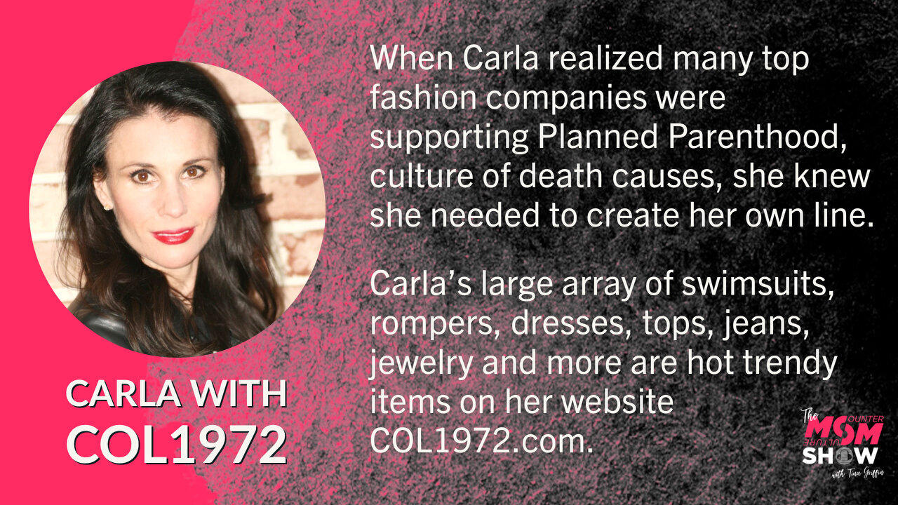 Ep. 20 - Carla Co-Founder of COL1972 Talks About Her Life-Saving Fashion Brand