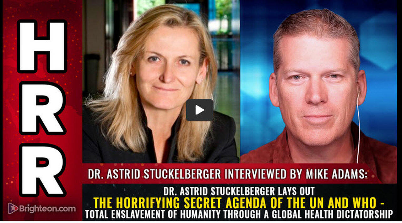 Dr. Astrid Stuckelberger lays out the horrifying One News Page VIDEO