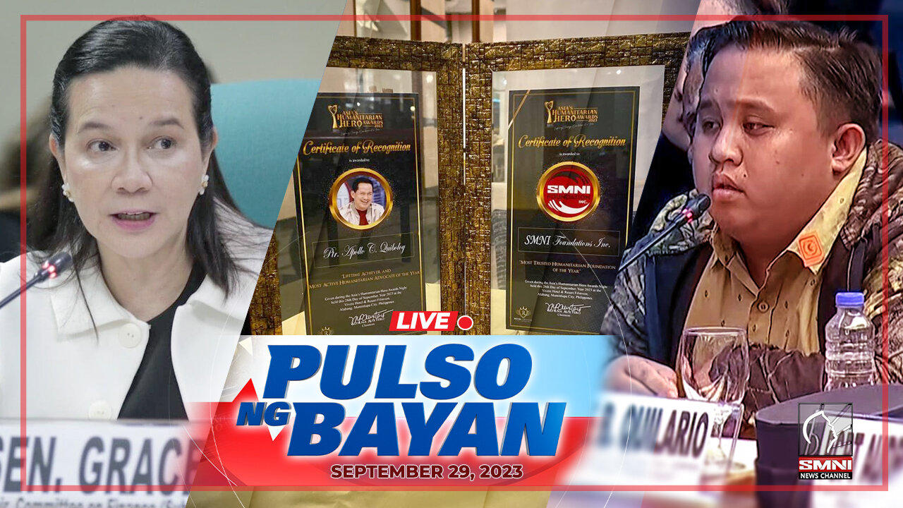 LIVE: Pulso ng Bayan kasama sina Atty. Harry Roque, Admar Vilando at Jade Calabroso | Sep. 29, 2023