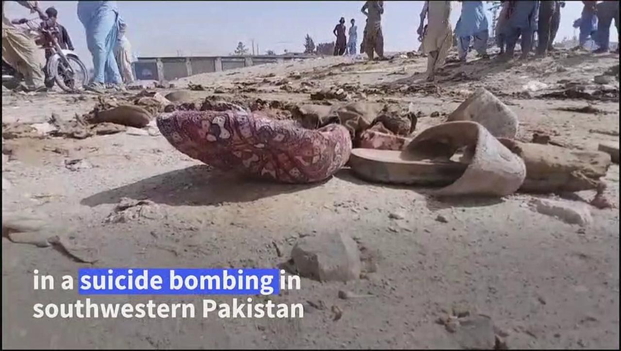 Pakistan suicide blast kills over 50 and injures dozens