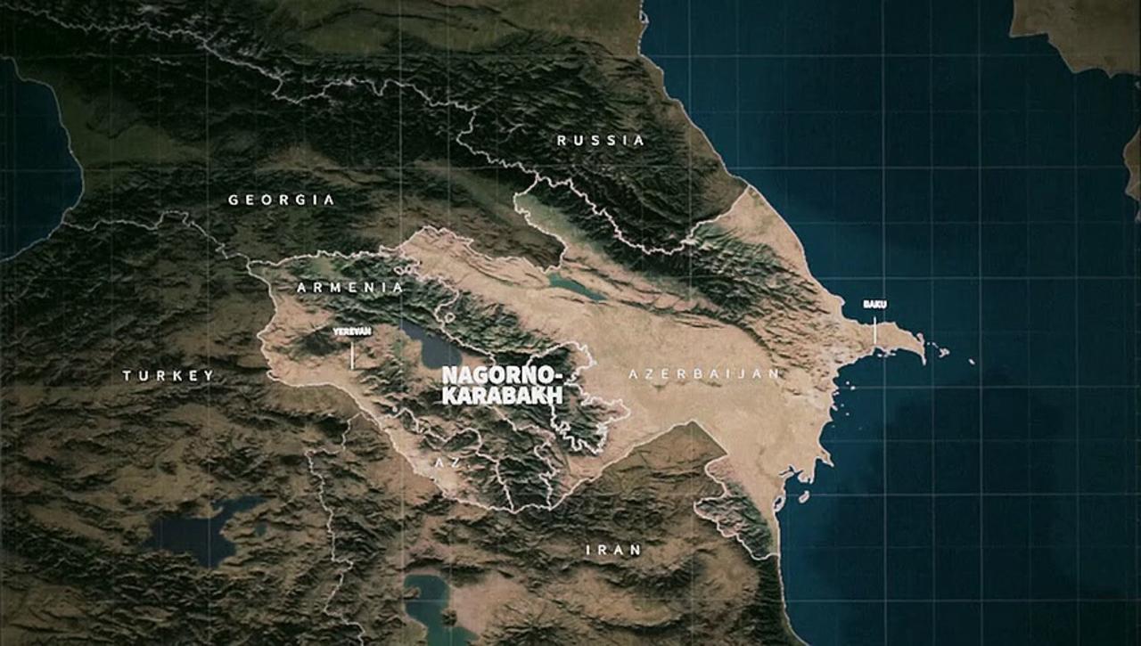 Nagorno-Karabakh map