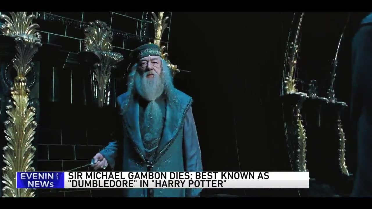 Michael Gambon, who played Dumbledore in later 'Harry Potter' films, dies at 82 publicist