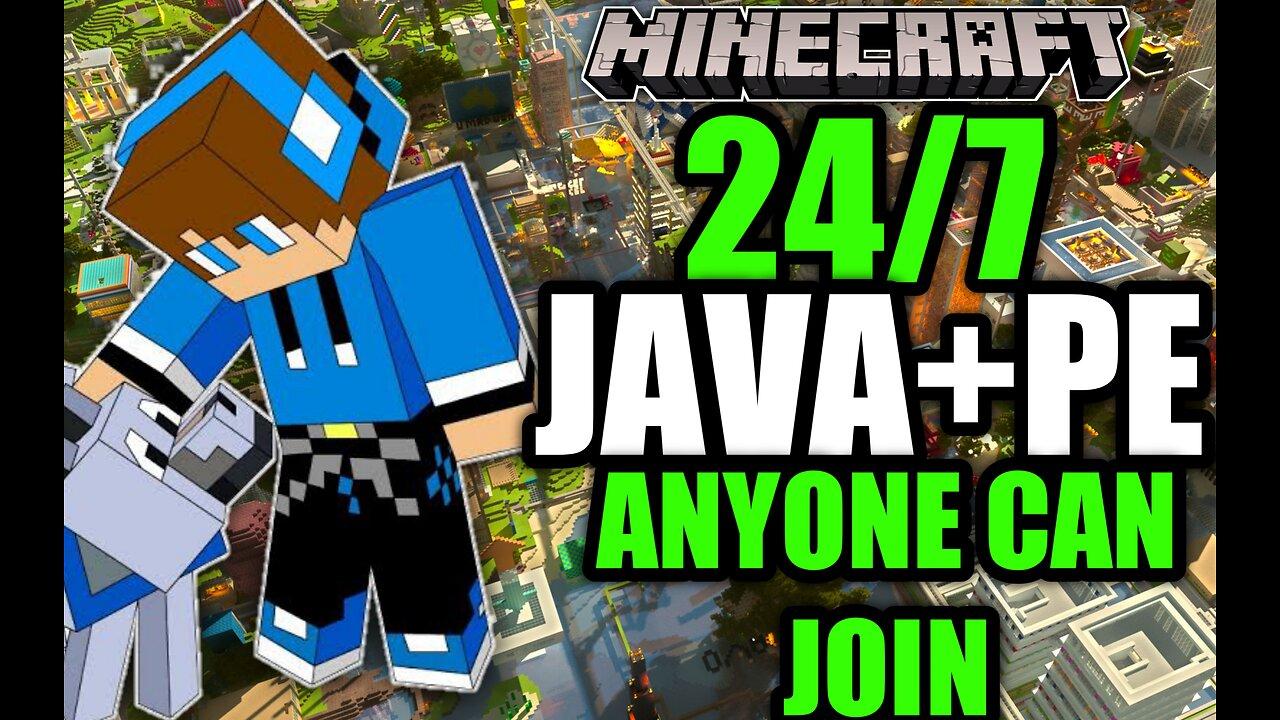 Minecraft live playing with subscribers | minecraft live | smp live | java+bedrock