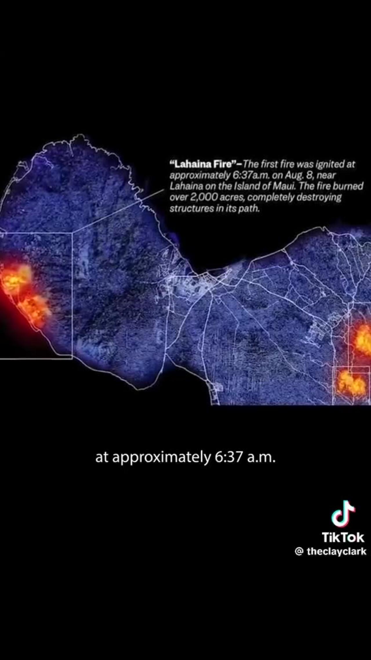 The Video Shows the Position of the Satellites When the Fires Started
