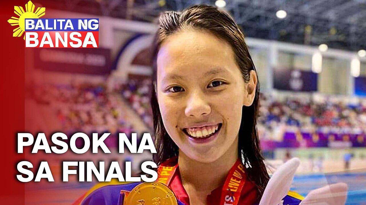 Pinay swimmer Xiandi Chua, pasok na sa finals sa 19th Asian Games