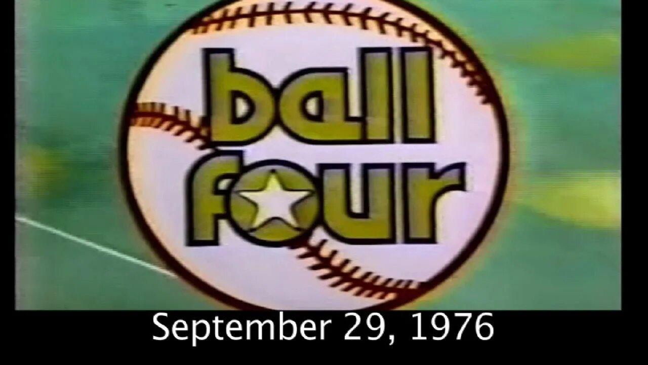 September 29, 1976 - 'Ball Four' with Jim Bouton (Audio with Images)