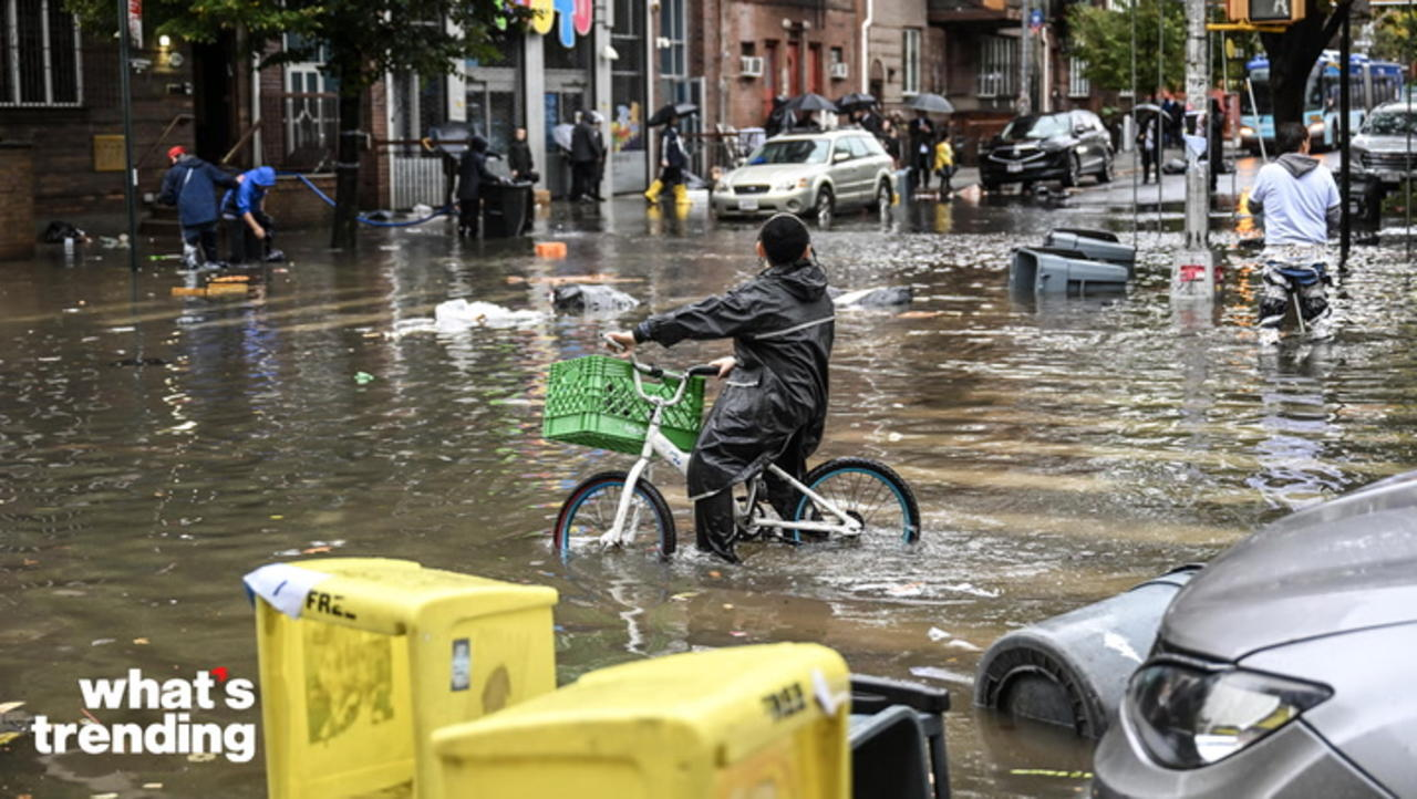 New Yorkers Take To Social Media to Share Insane Flooding