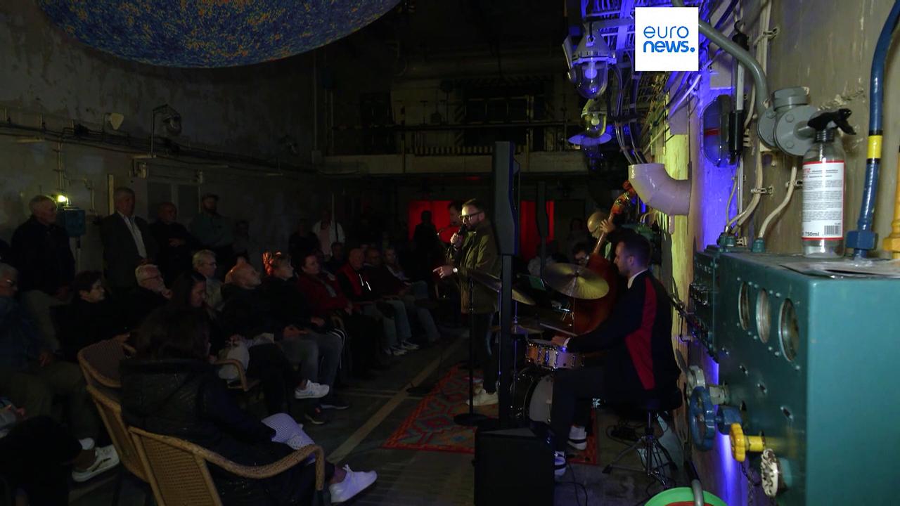 Playing jazz in a former Soviet nuclear arms depot