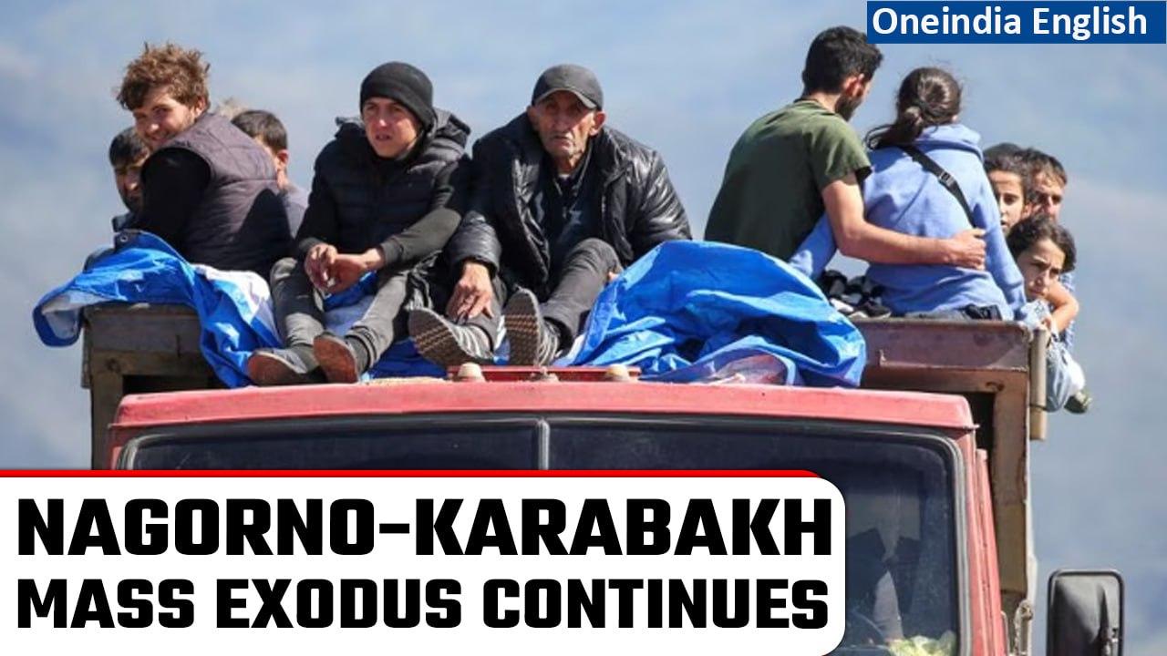 Nagorno-Karabakh: Two-thirds population flees to autonomous enclave in Azerbaijan | Oneindia News