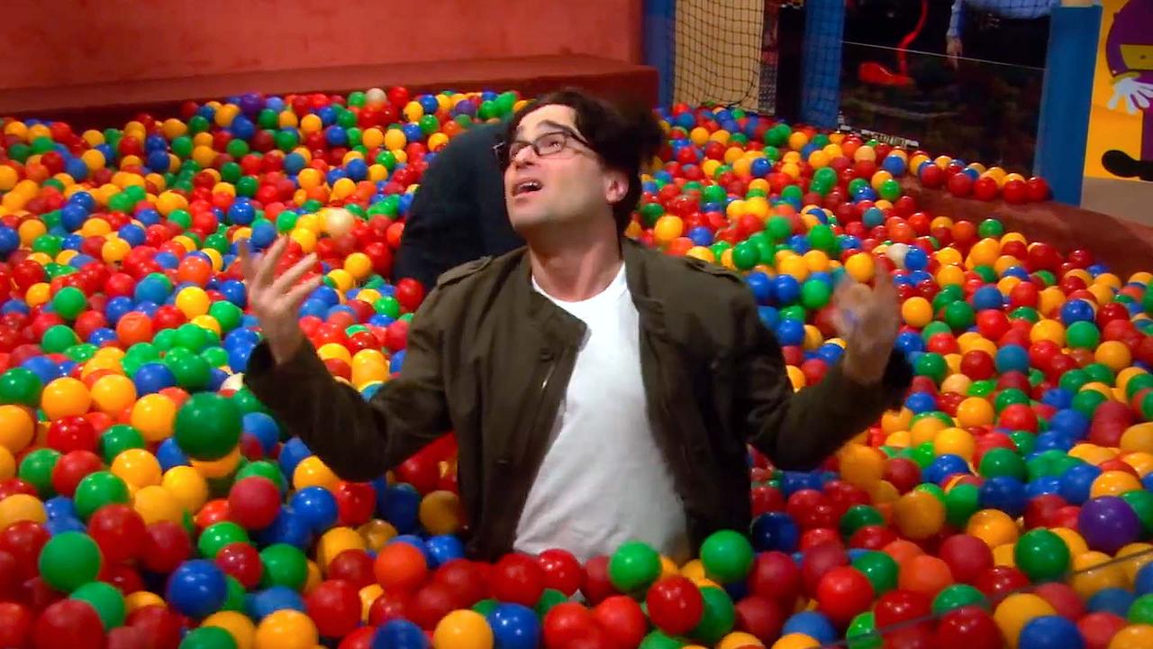 Ball Pit Bazinga Fun on The Big Bang Theory