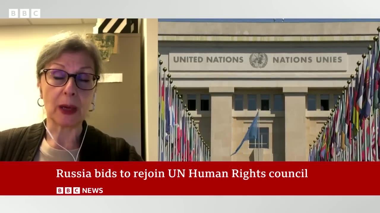 Russia bid to rejoin UN's human rights council - BBC News .