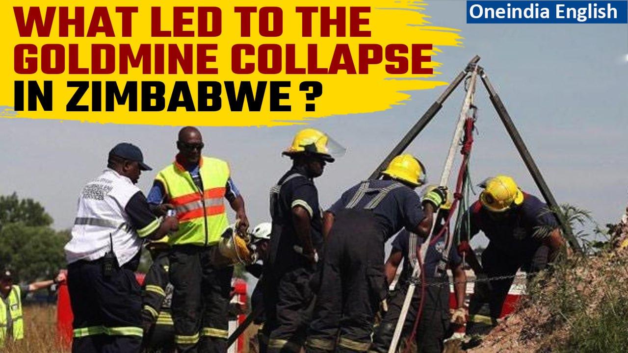 Zimbabwe: Goldmine collapses killing at least 9, many trapped underground | Oneindia News