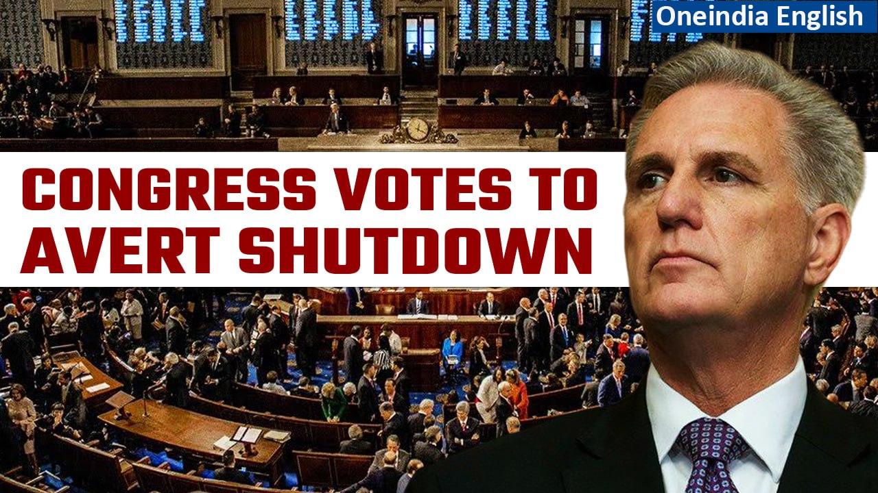 US House passes stopgap bill to avert shutdown, Biden signs funding before midnight | Oneindia News