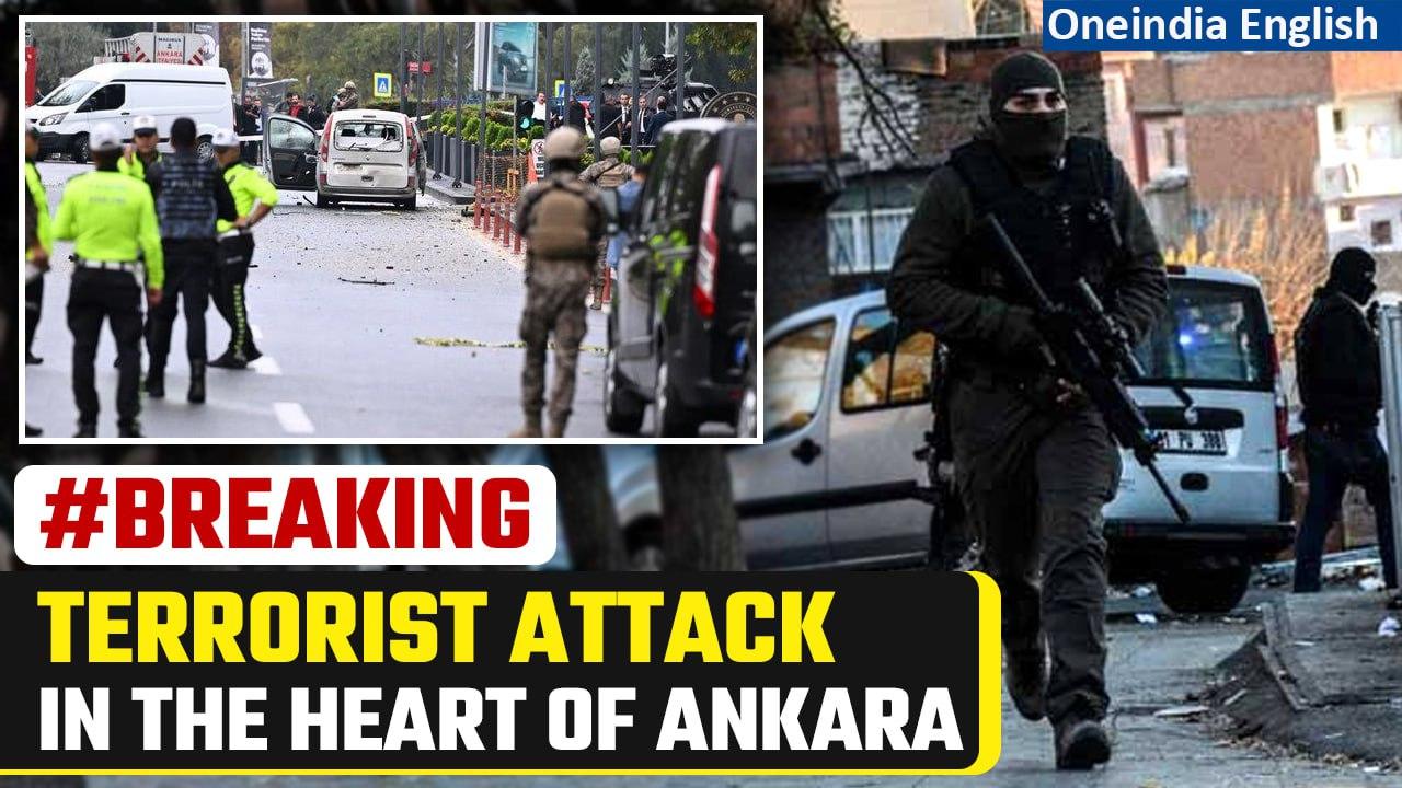 Turkey terrorist attack: Blast near Turkish Parliament, two officers injured | Oneindia News