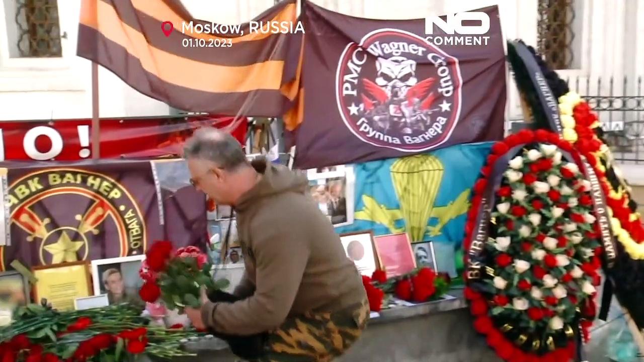 WATCH: Dead Wagner chief Prigozhin hailed a hero in Moscow