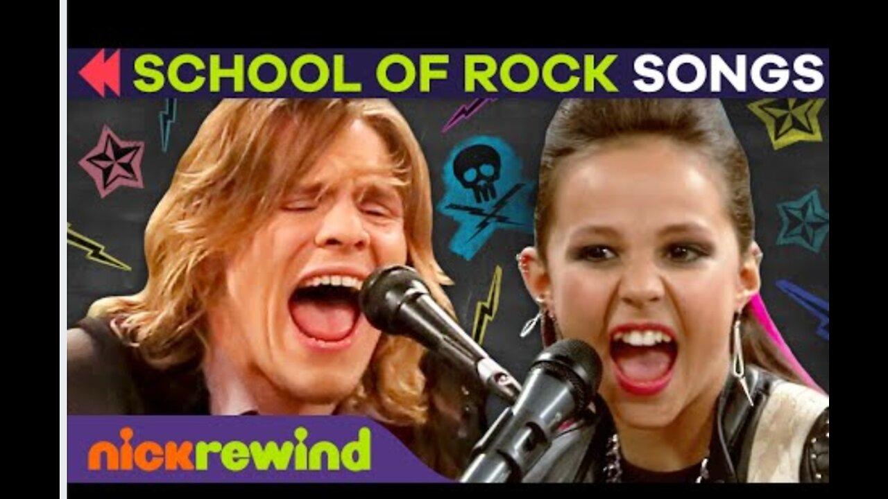 EVERY Song Ever from "School of Rock" 🎵 (ft. Originals & Covers) | NickRewind