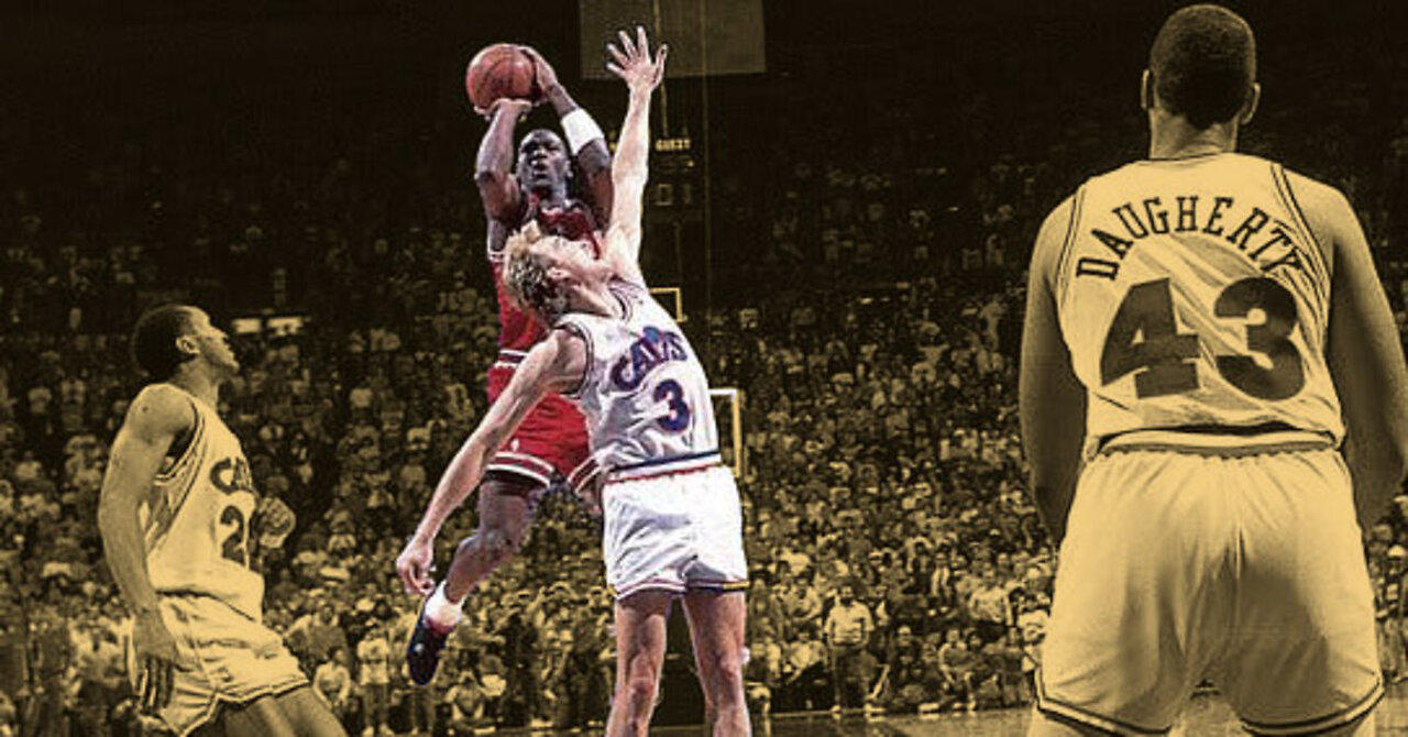 1992 NBA Eastern Conference Finals Bulls vs Cavs Game 6 (Full Game) - Michael Jordan