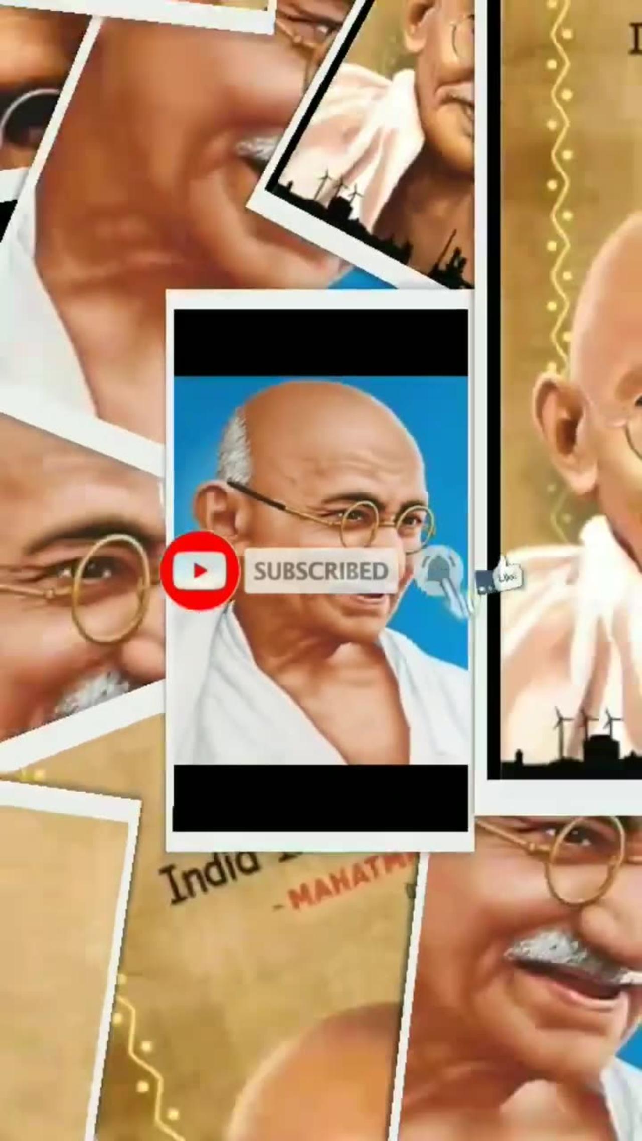 Gandhi Jayanti Special Wishes Status Video,
